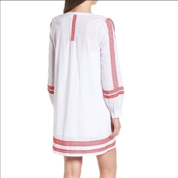 Hinge Embroidered Lace Mini Dress - Picture 3 of 12